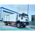 Hongyan Genlyon IVECO 682 Series 4 * 2 camión furgoneta aislada 15-20 toneladas van camión de carga para la exportación
